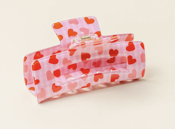 Adorable Valentine's Claw Clip